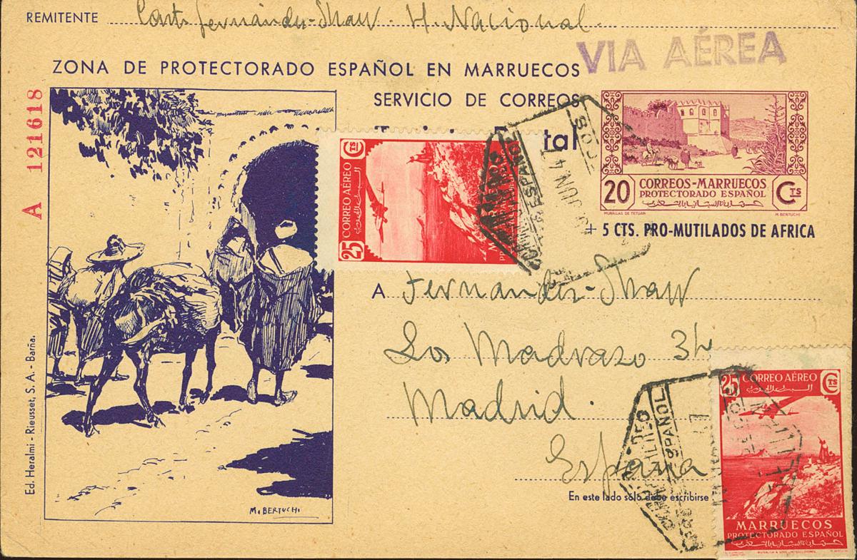 1611 | Spanish Marocco. Postal Stationery