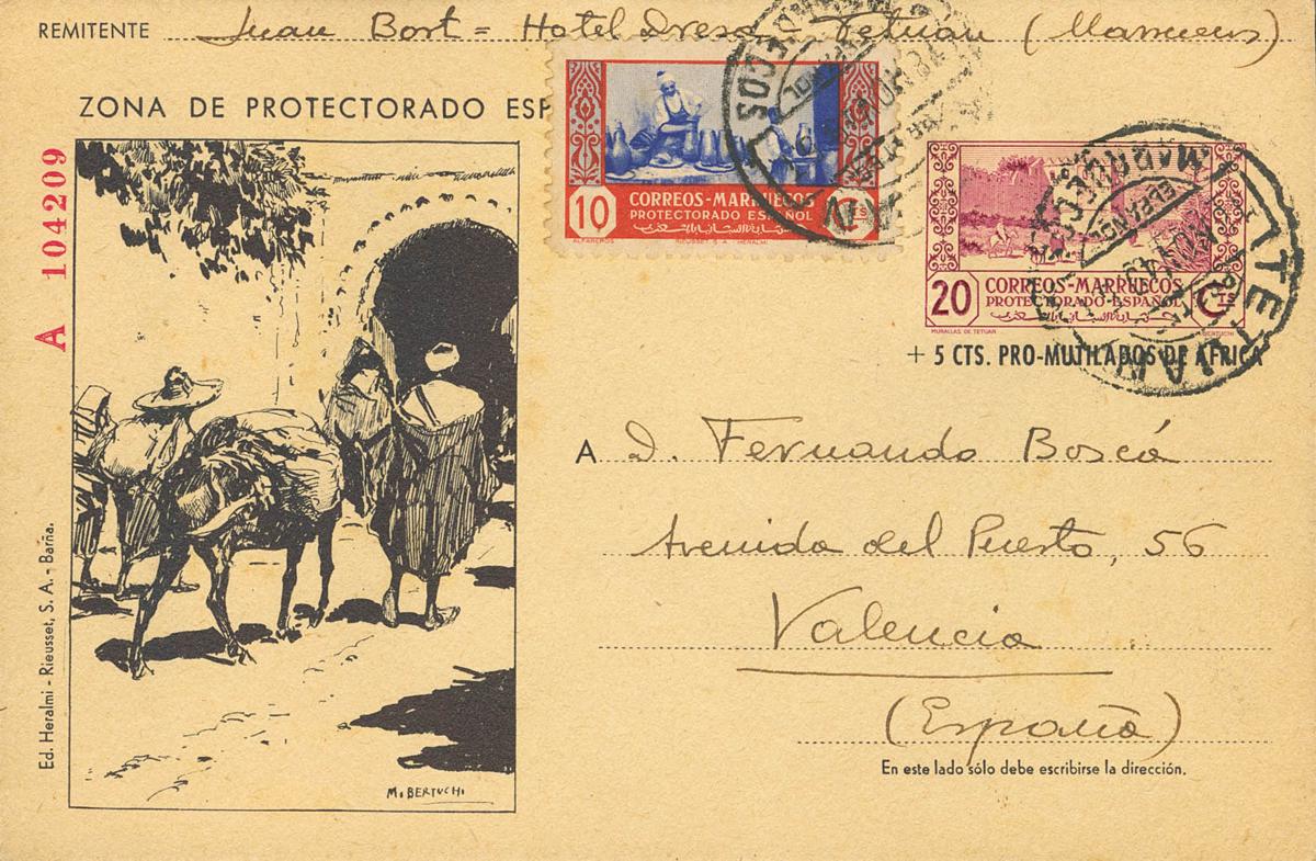 1612 | Spanish Marocco. Postal Stationery