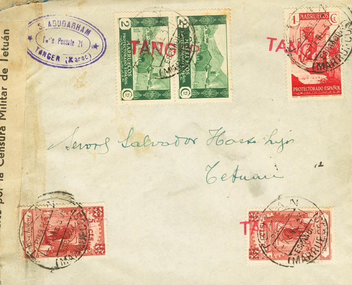 1721 | Tangier. Nationalist Mail