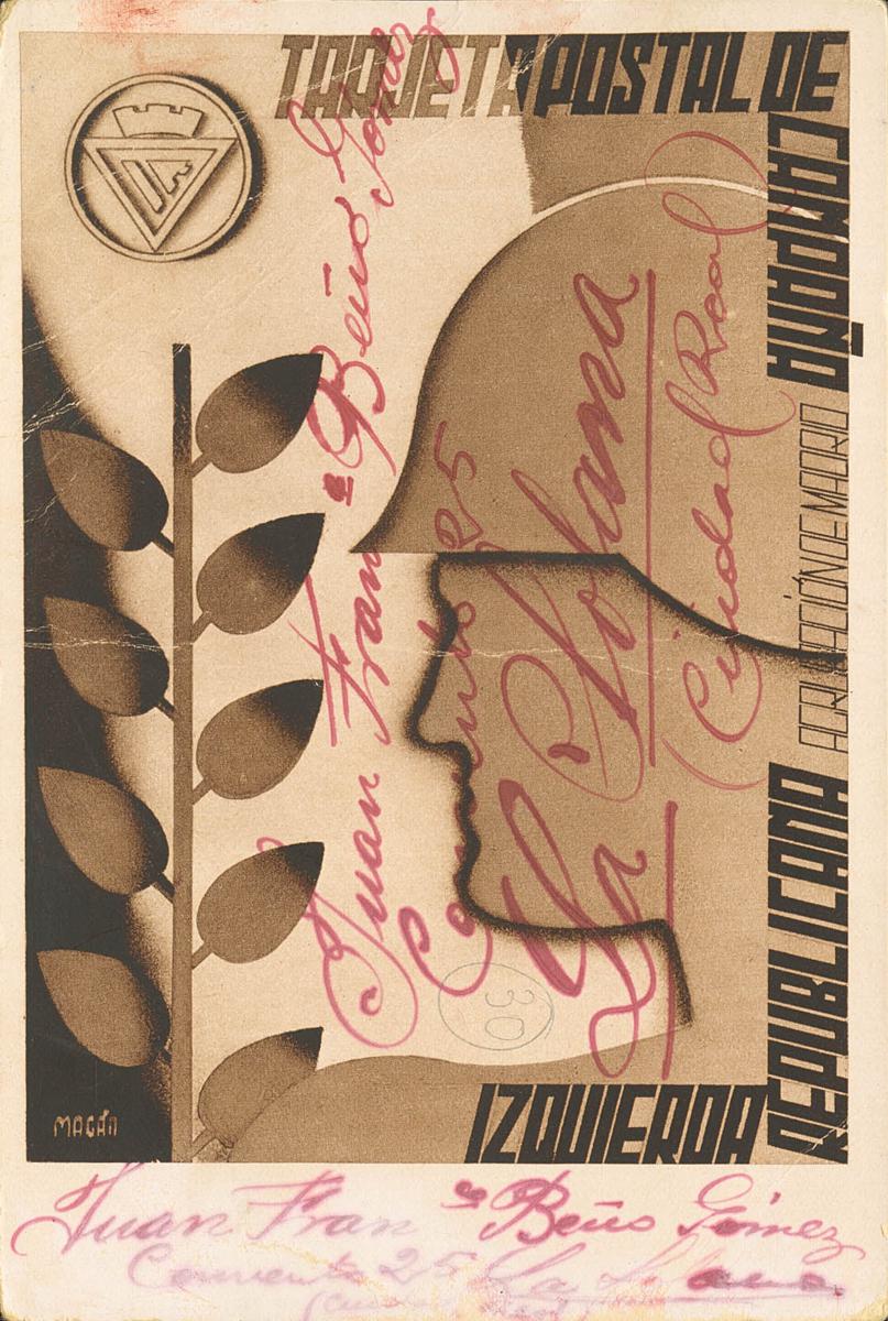 839 | Civil War. Republican Postcard