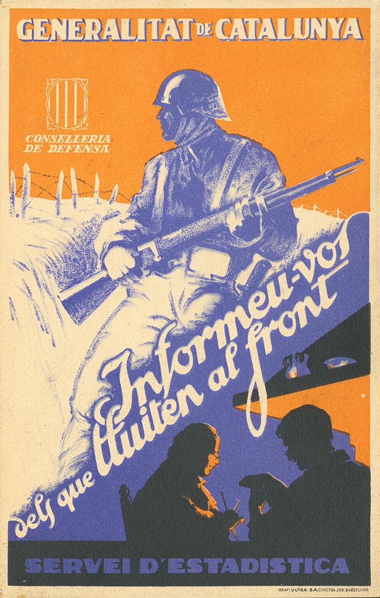 843 | Civil War. Republican Postcard