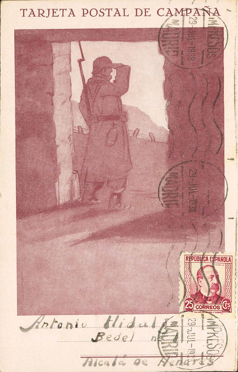 844 | Civil War. Republican Postcard