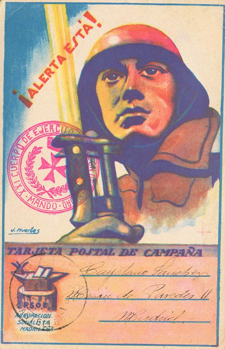847 | Civil War. Republican Postcard