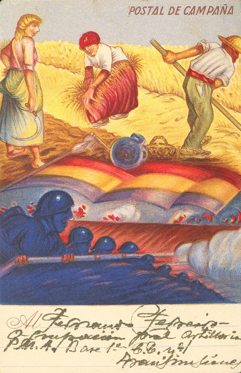 851 | Civil War. Republican Postcard