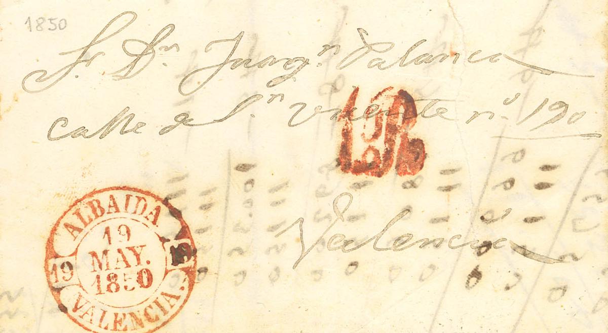 86 | Pre-philately. Community of Valencia