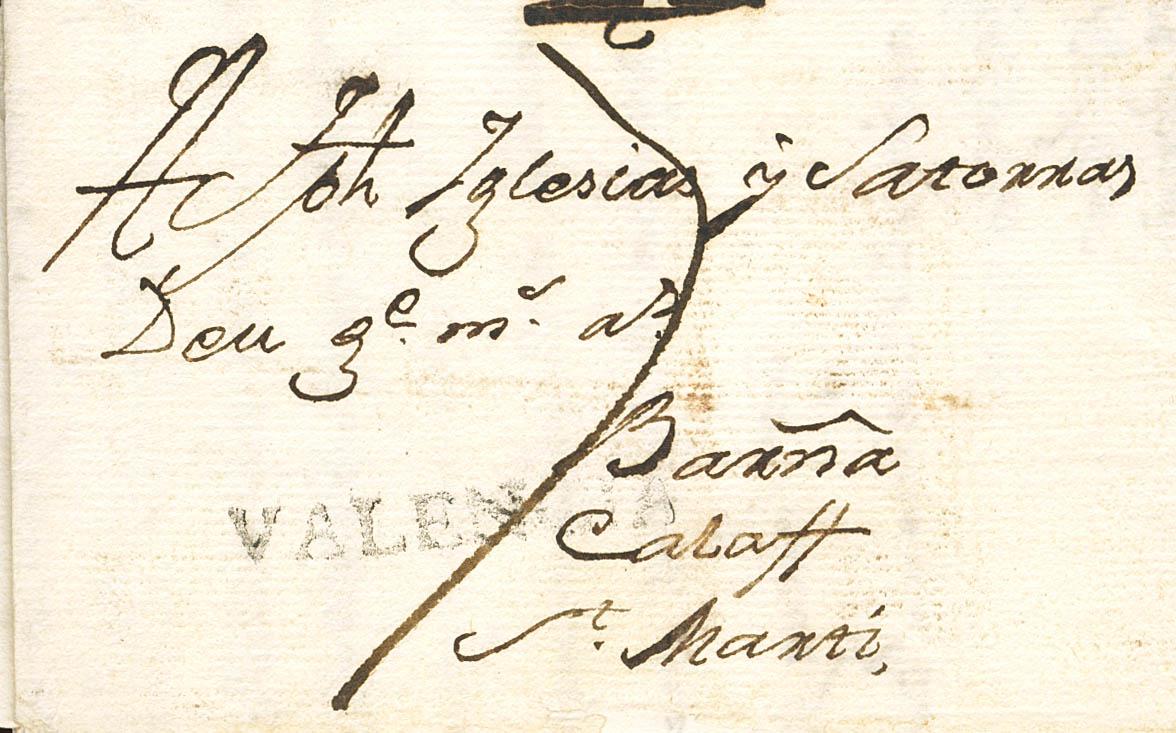 90 | Pre-philately. Community of Valencia