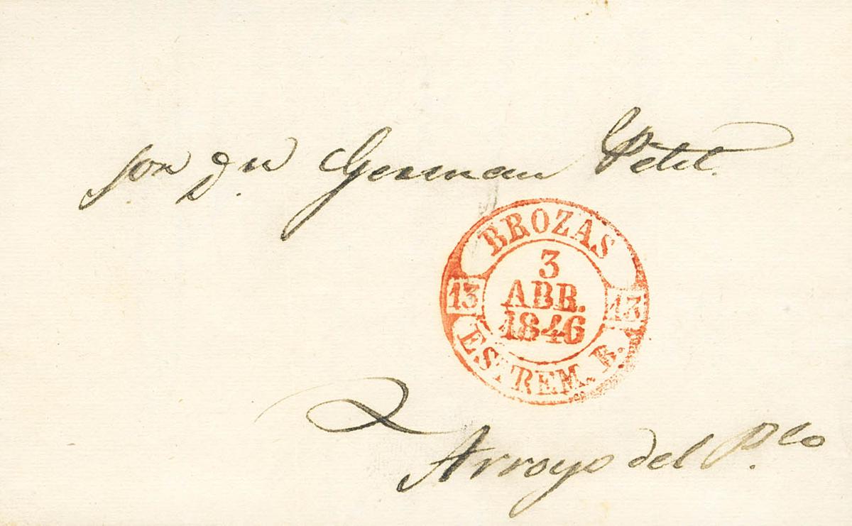 91 | Pre-philately. Extremadura