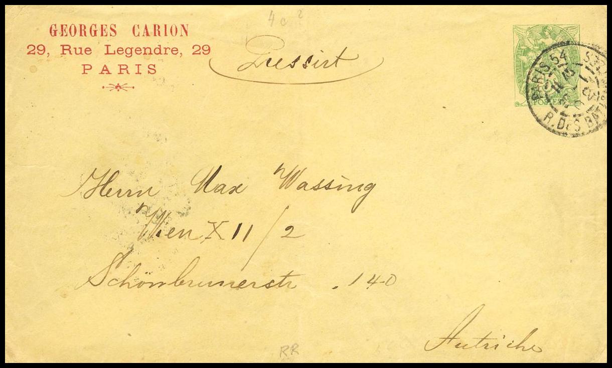 175 | France. Private Postal Stationery