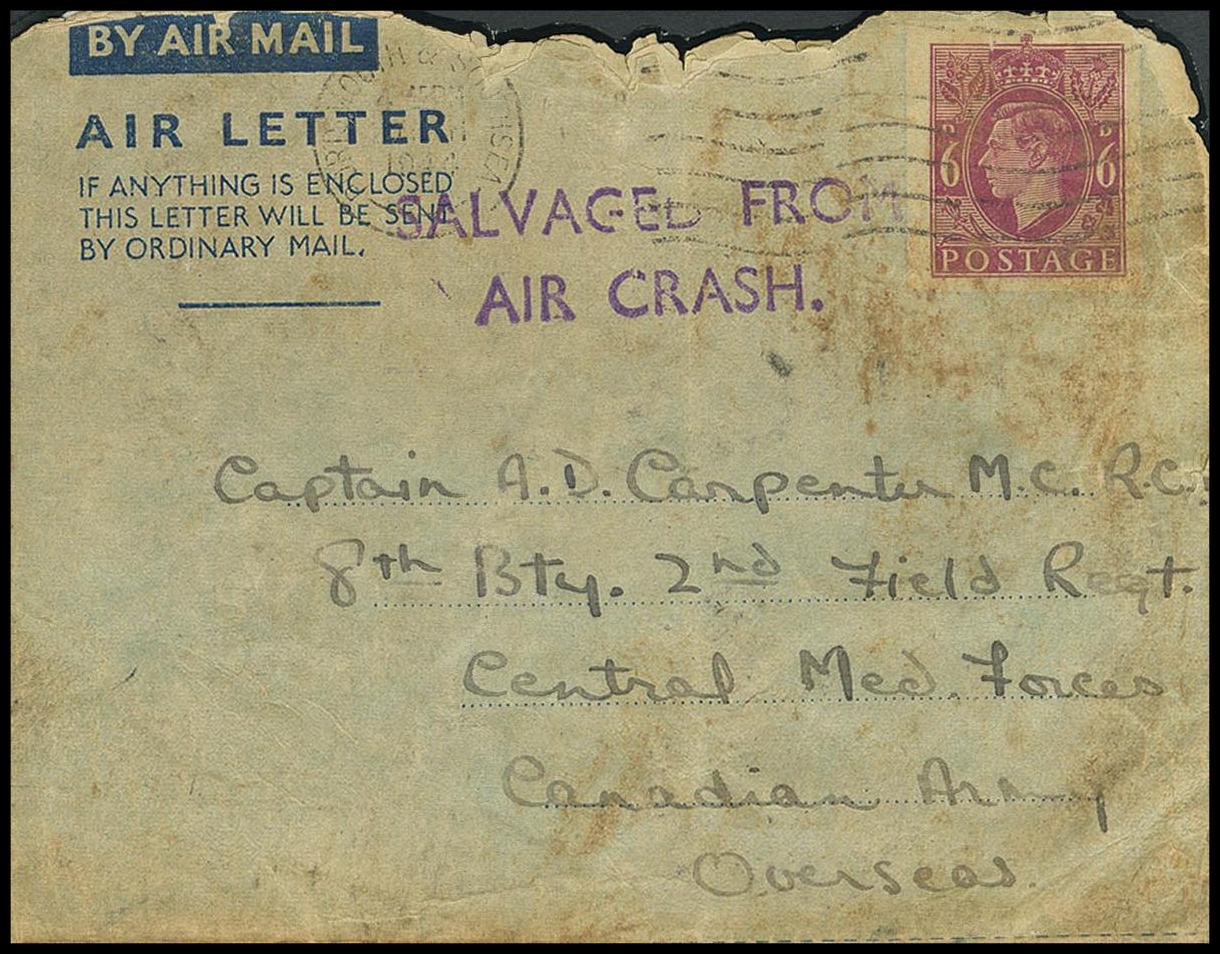 18 - Air Mail Crash Covers 