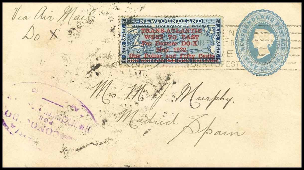 312 | Newfoundland. Airmail