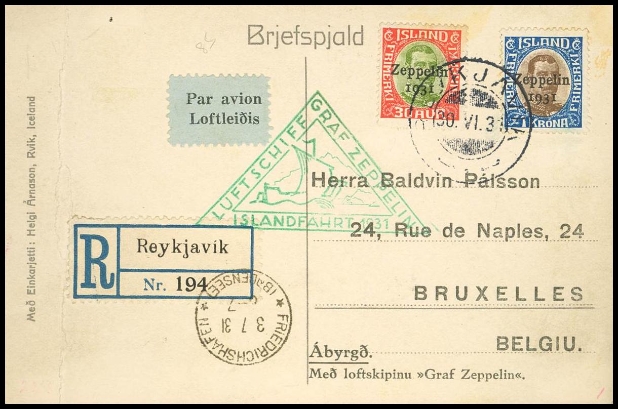326 | Iceland. Airmail