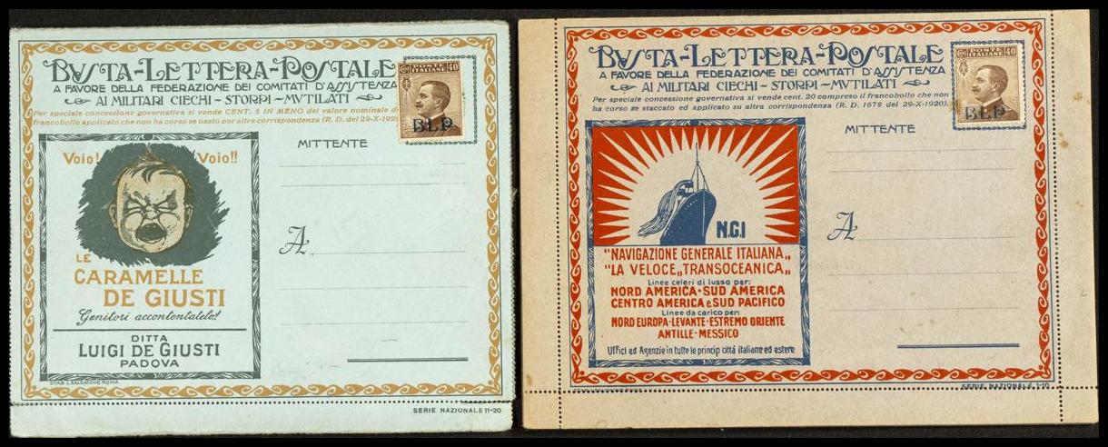377 | Italy. Postal Stationery