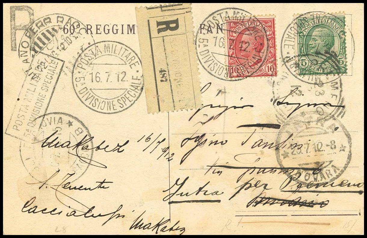 380 | Italy. Military Post Offices