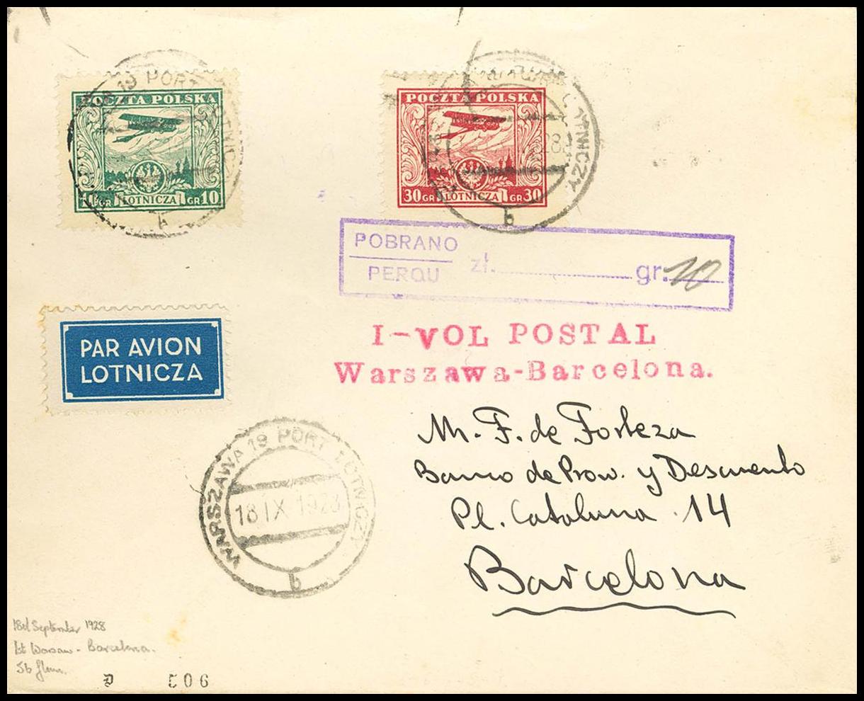 417 | Poland. Airmail