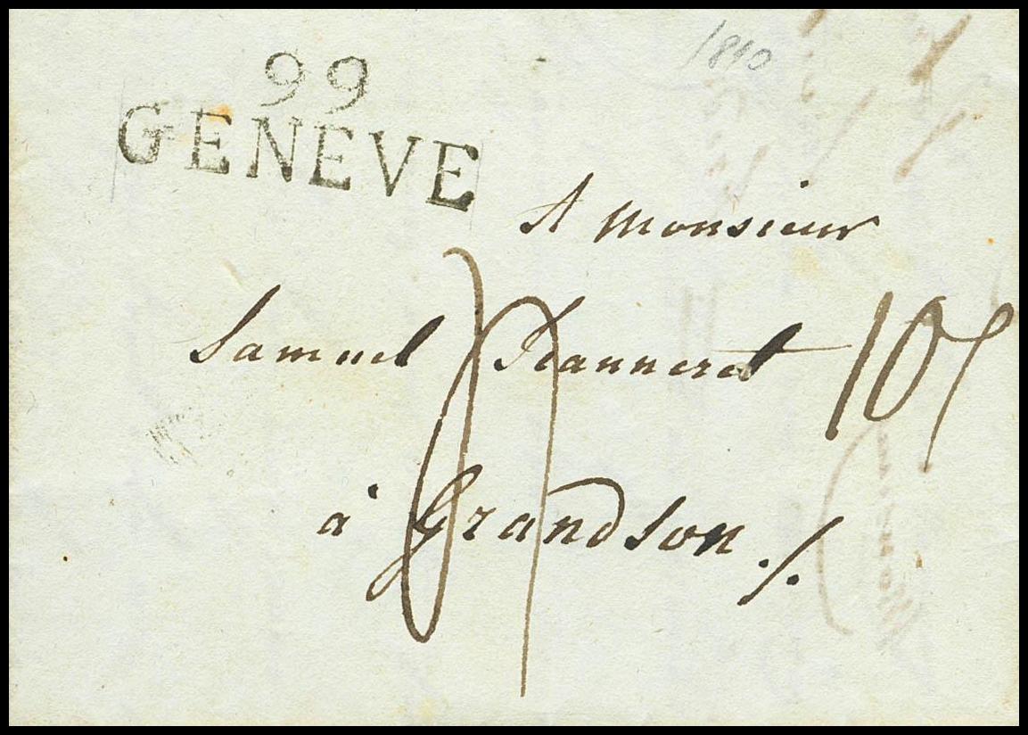 462 | Switzerland. Prephilately