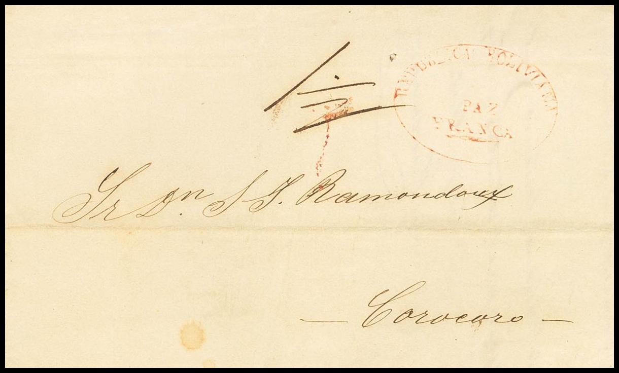 510 | Bolivia. Prephilately