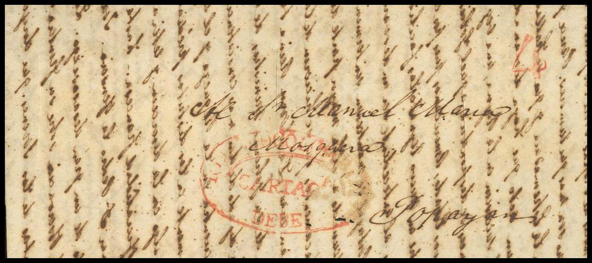 552 | Colombia. Prephilately