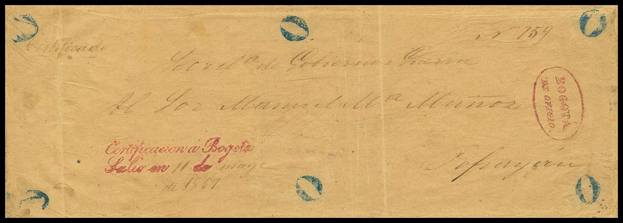 553 | Colombia. Prephilately
