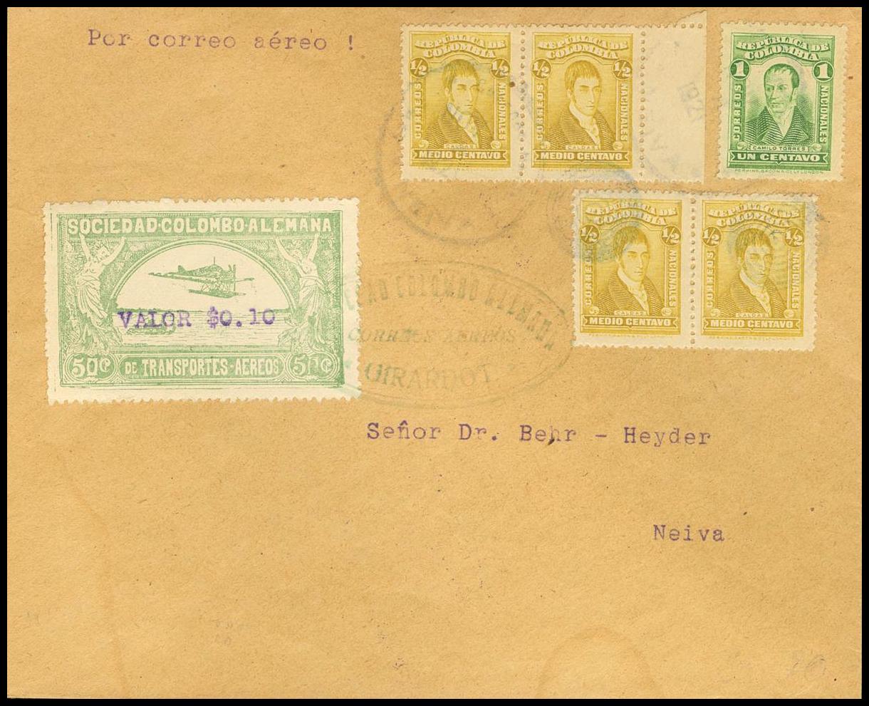 566 | Colombia. Airmail