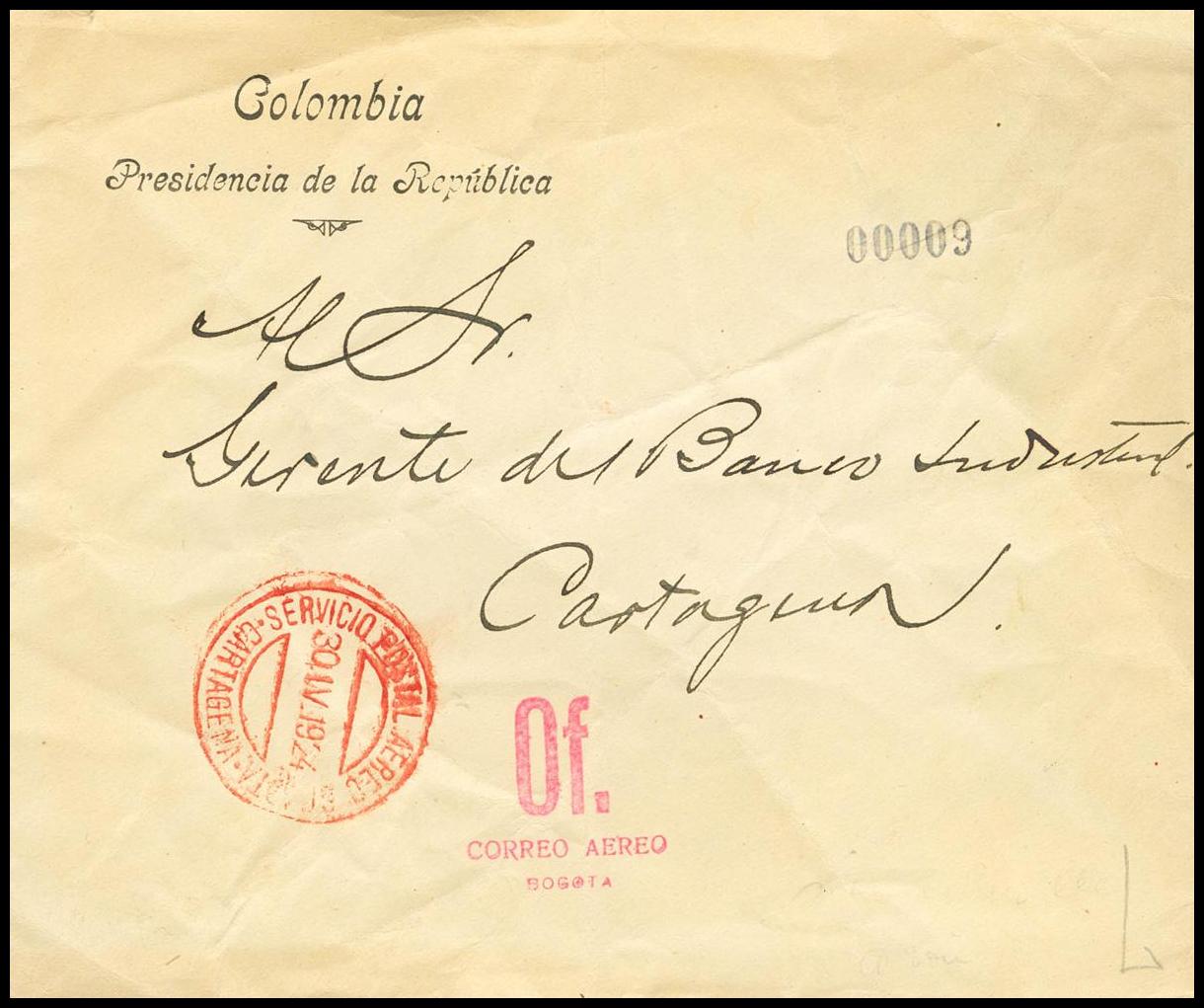 571 | Colombia. Airmail