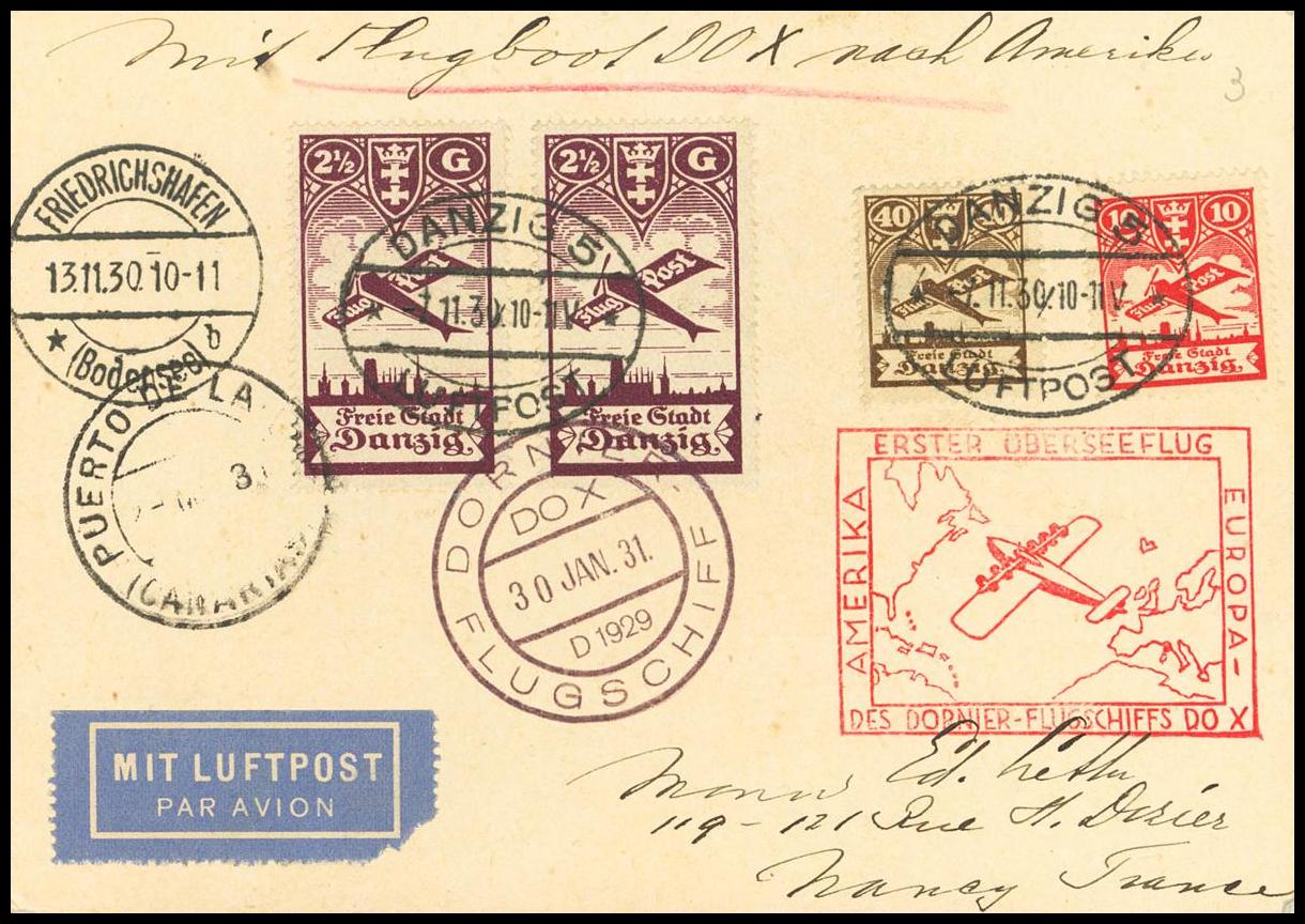 63 | Danzig. Airmail