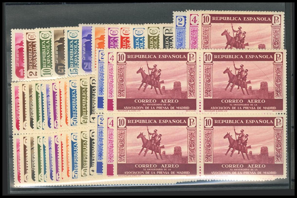 1010 | Spanish Collection. Sets and stamps stock