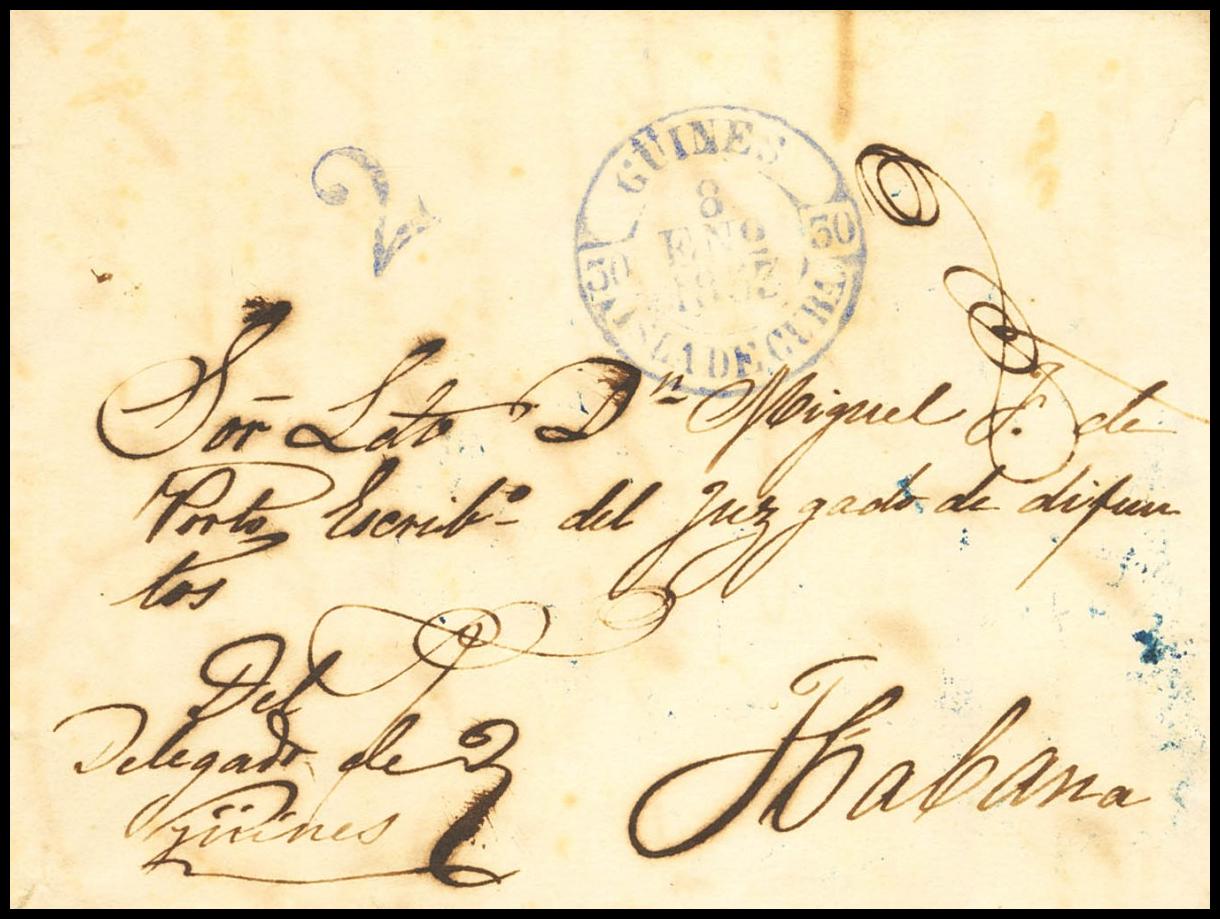 1585 | Cuba. Prephilately