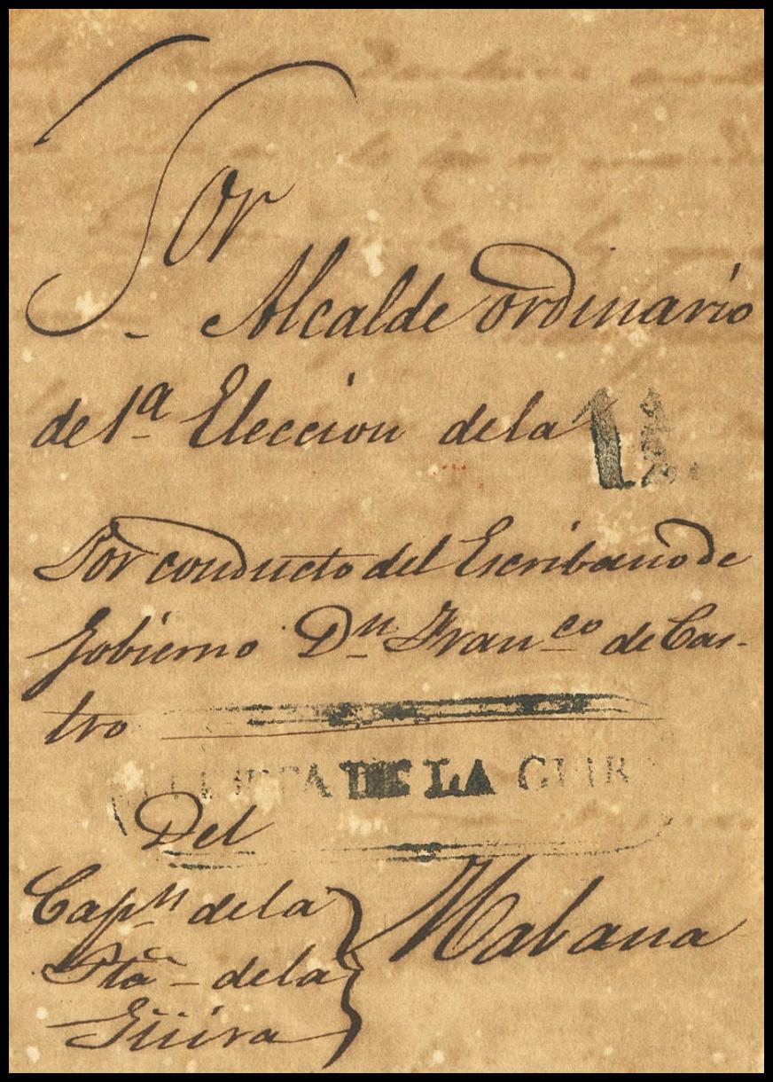 1588 | Cuba. Prephilately