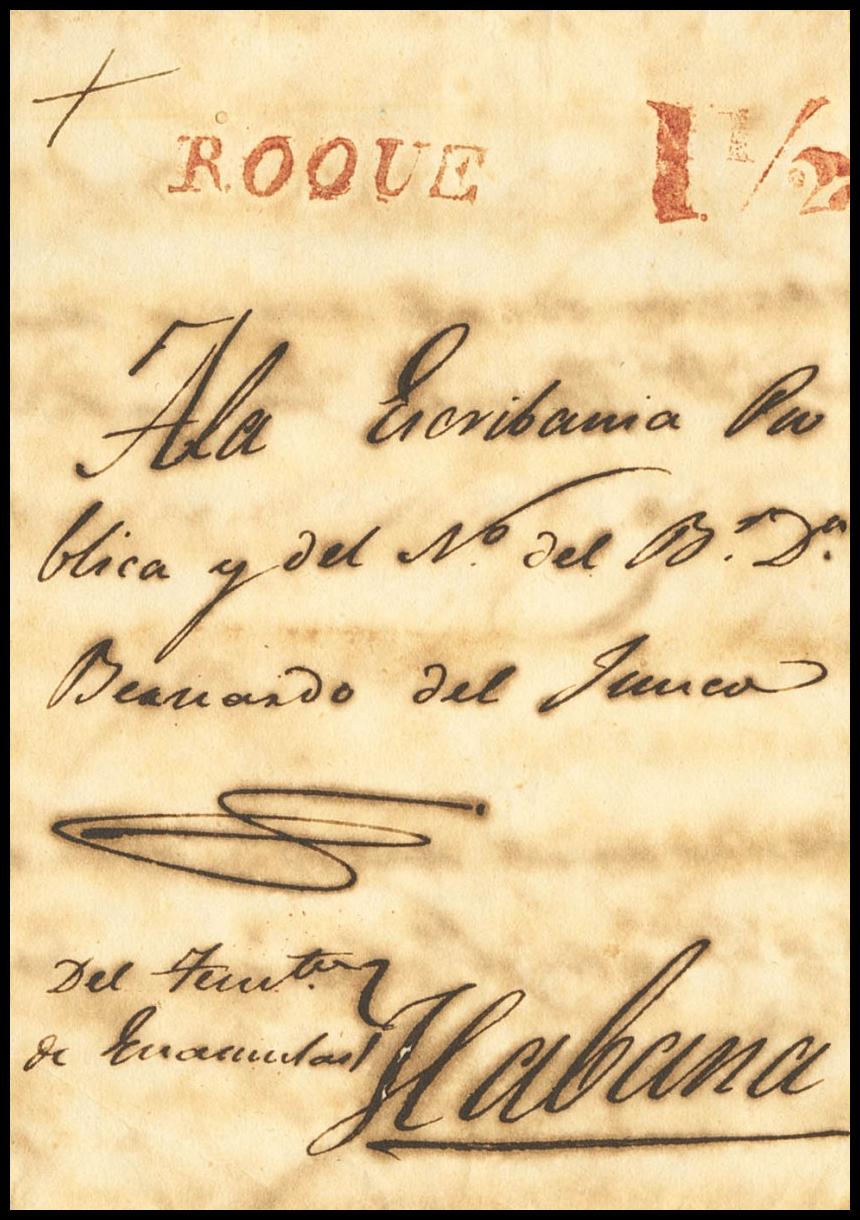 1589 | Cuba. Prephilately