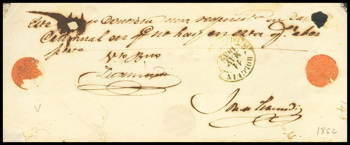 1592 | Cuba. Prephilately
