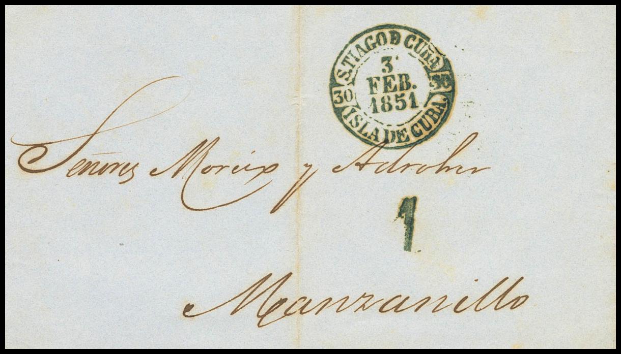 1593 | Cuba. Prephilately