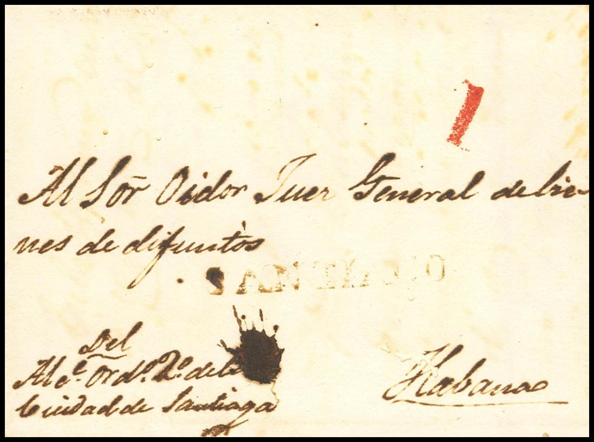 1594 | Cuba. Prephilately