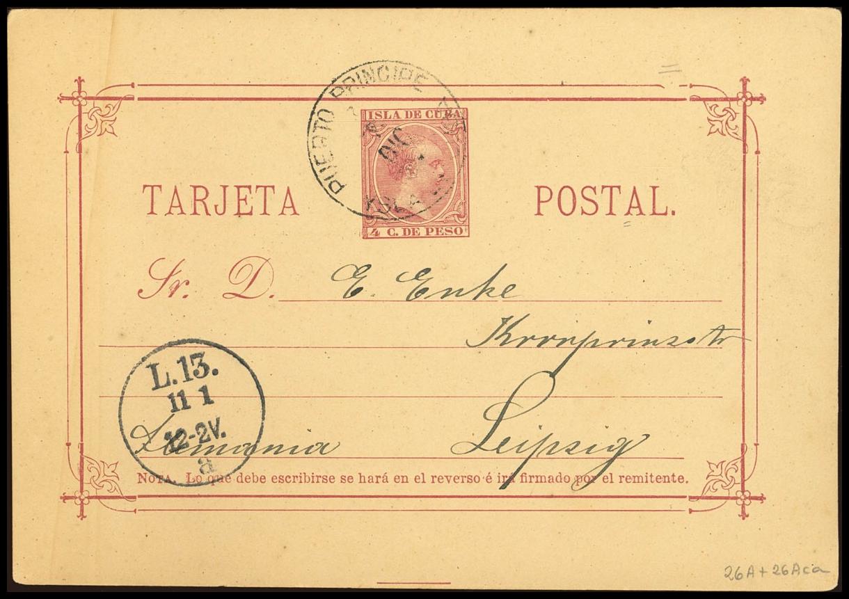 1623 | Cuba. Entero Postal