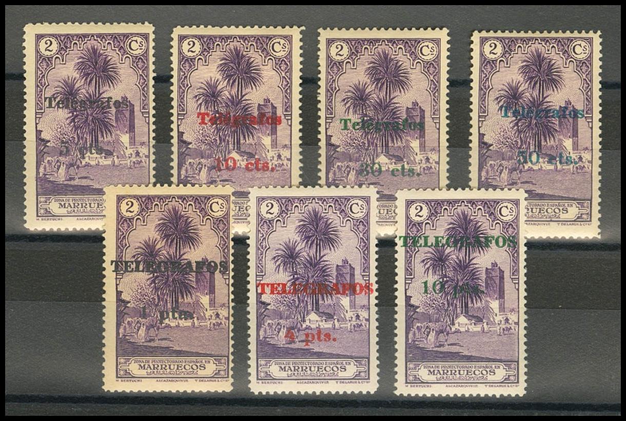 1903 | Marruecos. Telégrafos