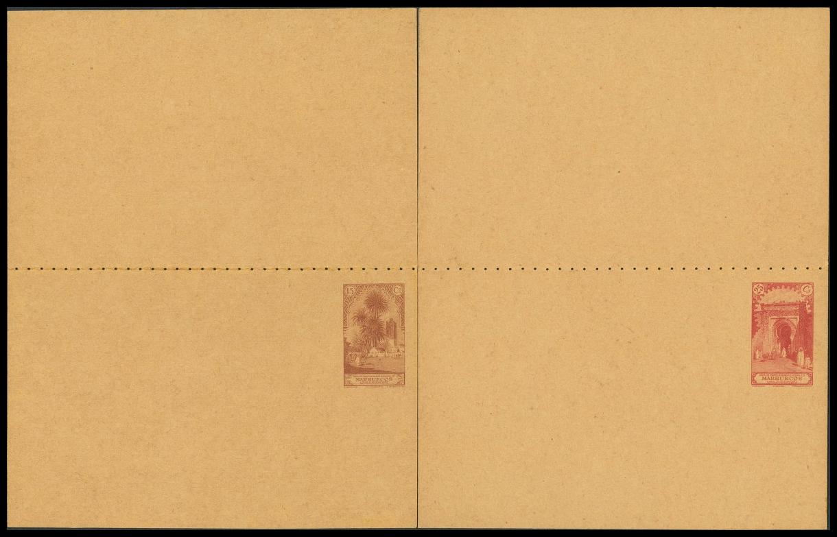 1922 | Marruecos. Entero Postal