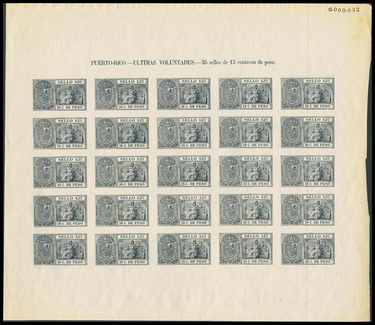 1943 | Puerto Rico. Fiscal