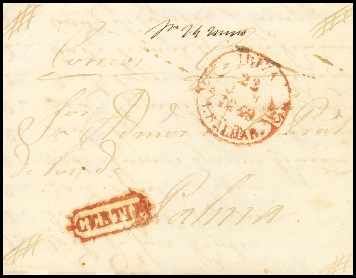 82 | Pre-philately. Balearic Islands