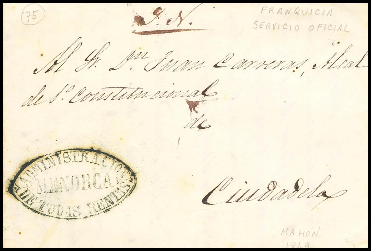 84 | Pre-philately. Balearic Islands