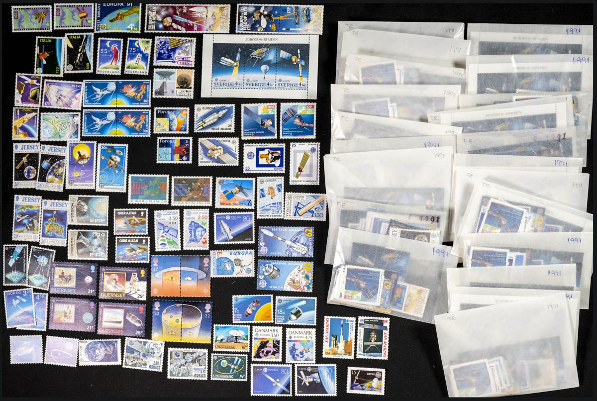 1001 | Theme Europa. Sets and stamps stock