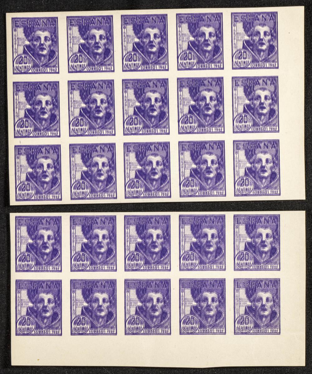 100 | Spanish Collection. Sets and stamps stock