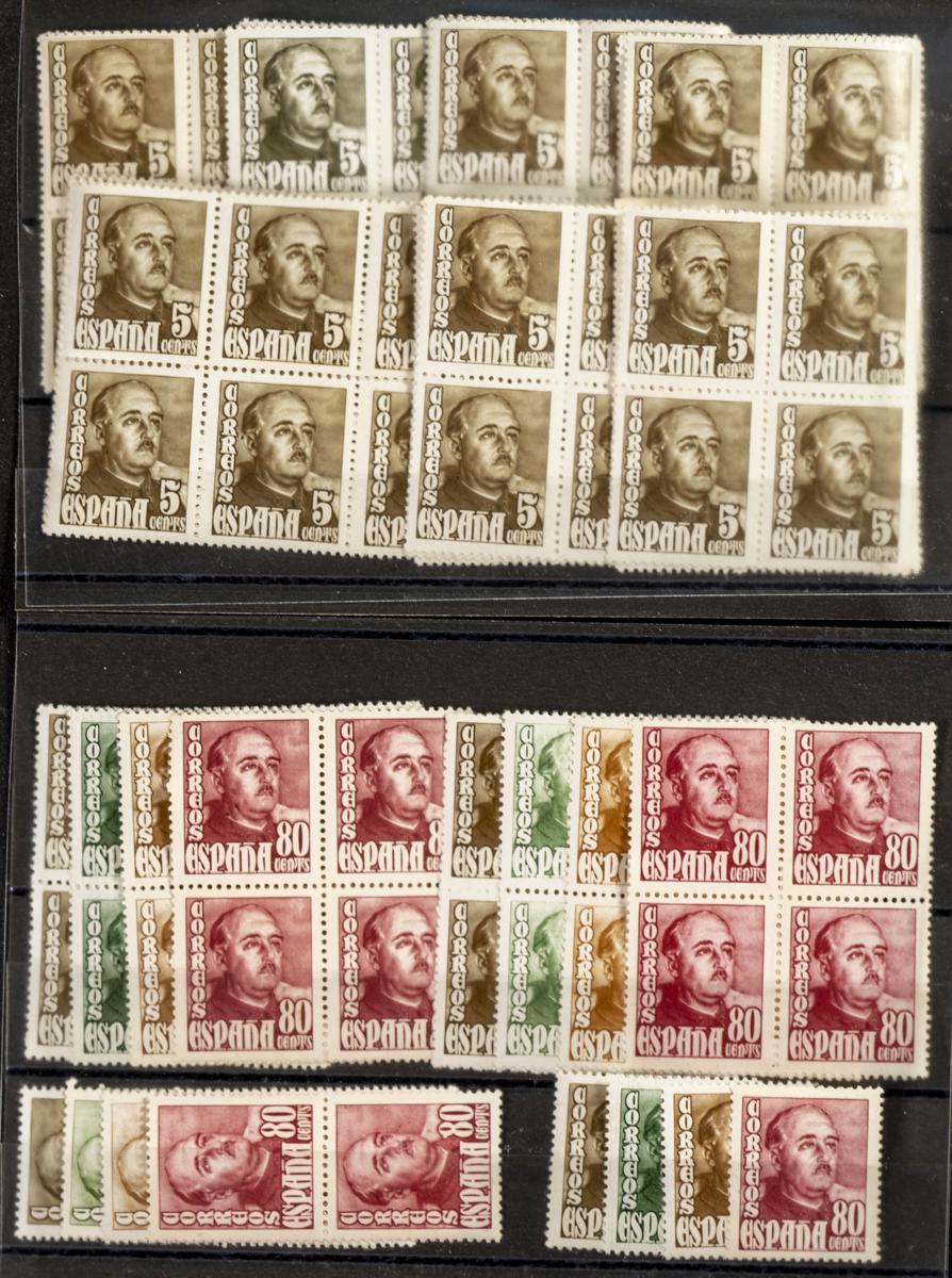 109 | Spanish Collection. Sets and stamps stock