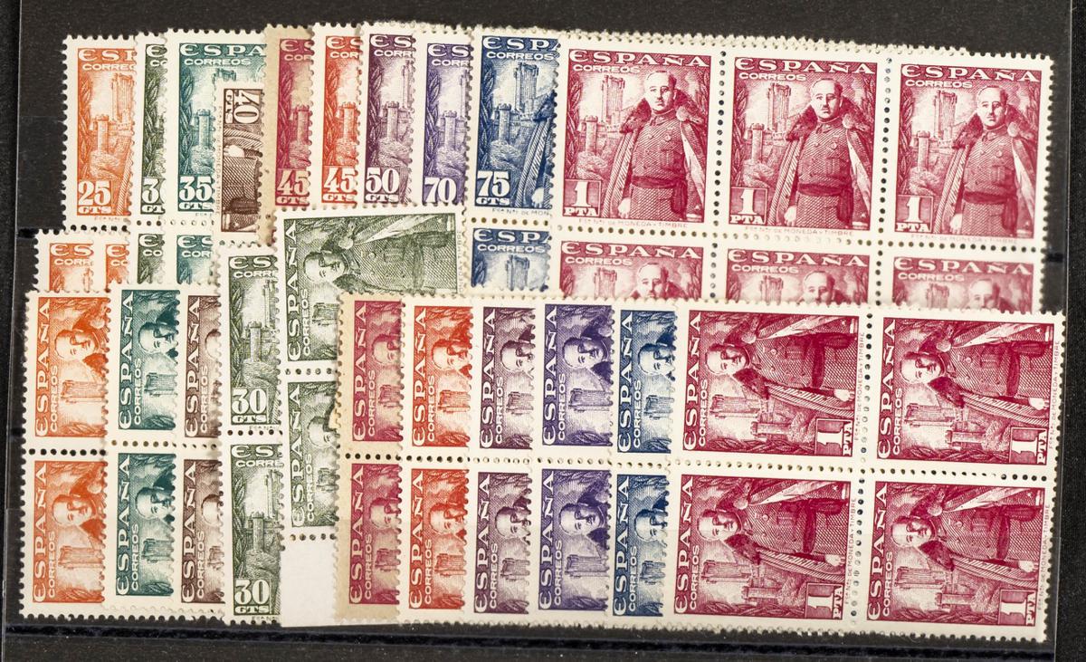 110 | Spanish Collection. Sets and stamps stock