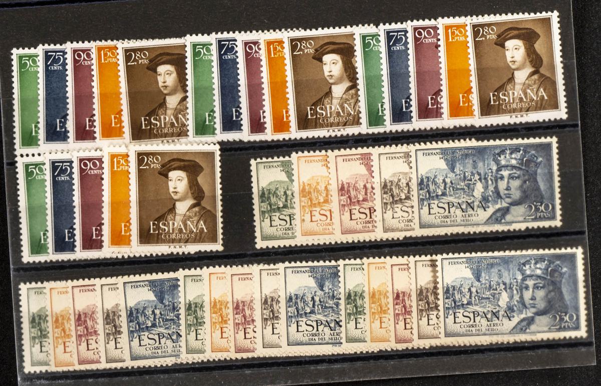 119 | Spanish Collection. Sets and stamps stock