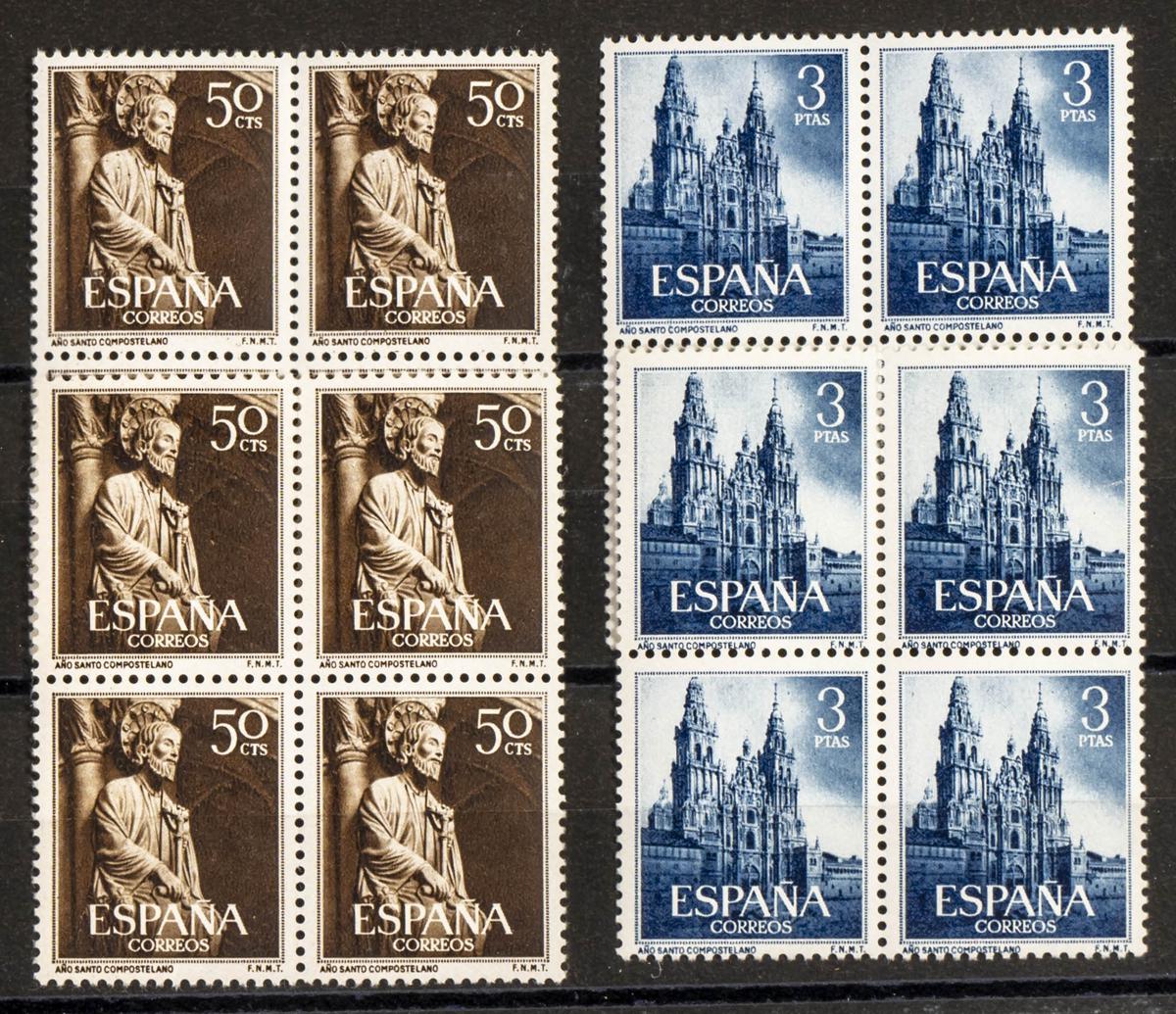 126 | Spanish Collection. Sets and stamps stock