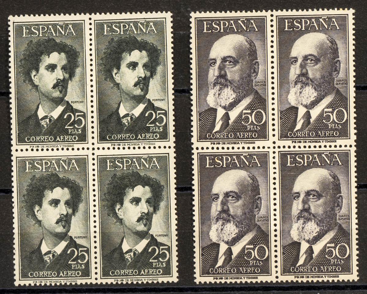 129 | Spanish Collection. Sets and stamps stock