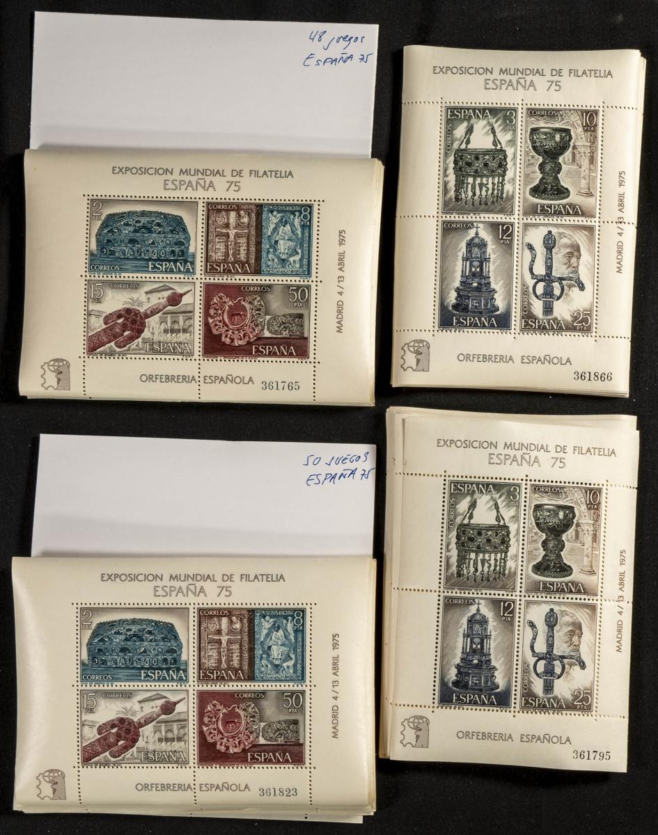 149 | Spanish Collection. Sets and stamps stock