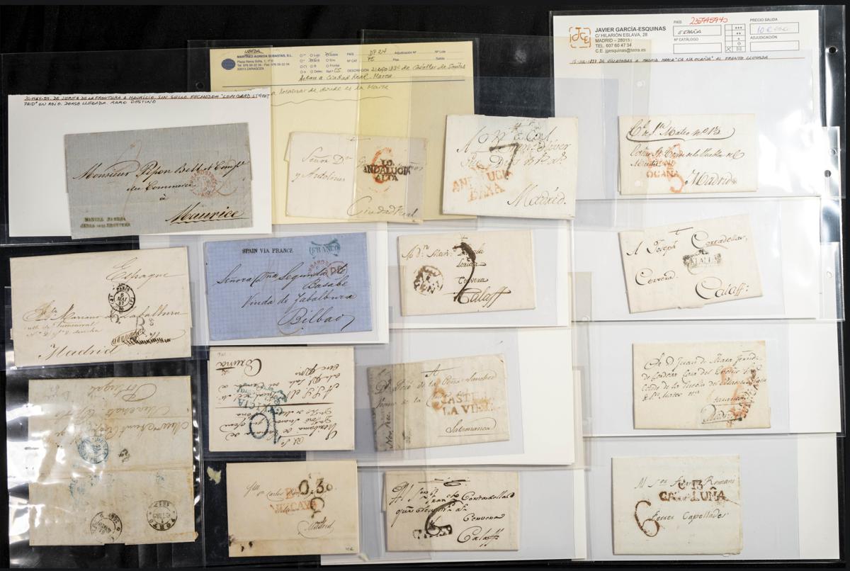 1 | Lotes y Colecciones.España. Historia Postal