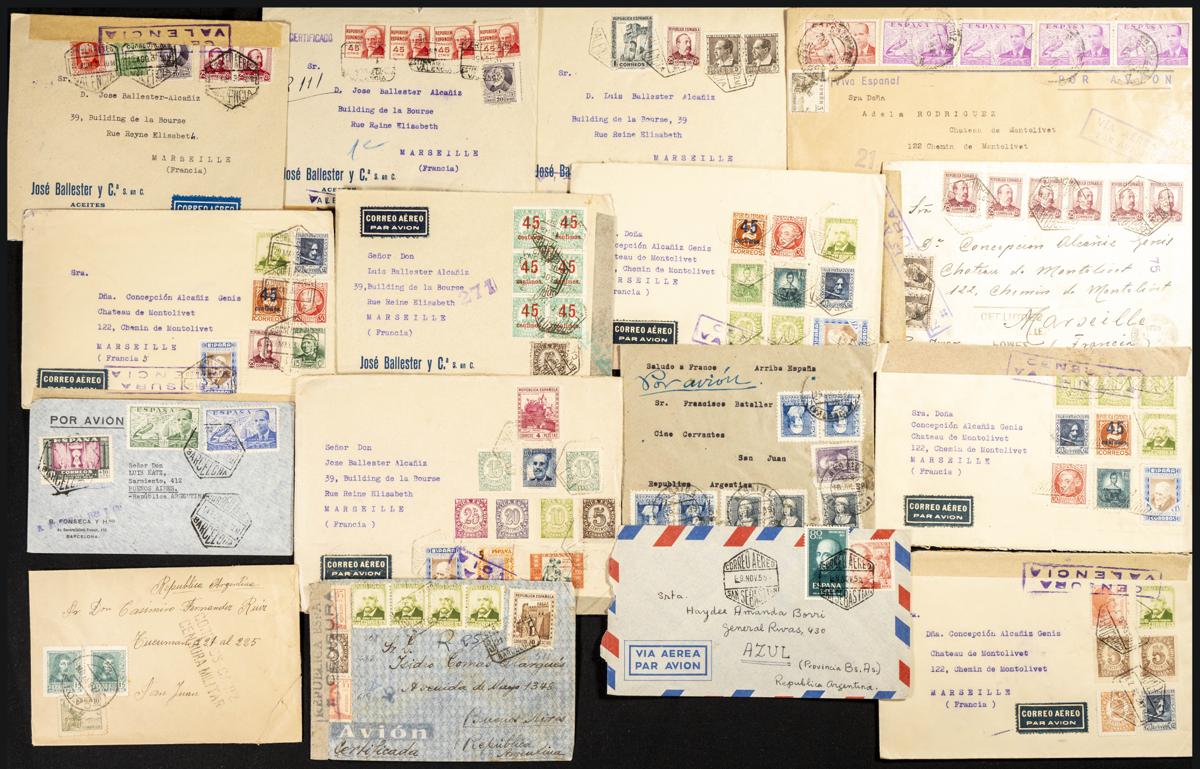20 | Lotes y Colecciones.España. Historia Postal
