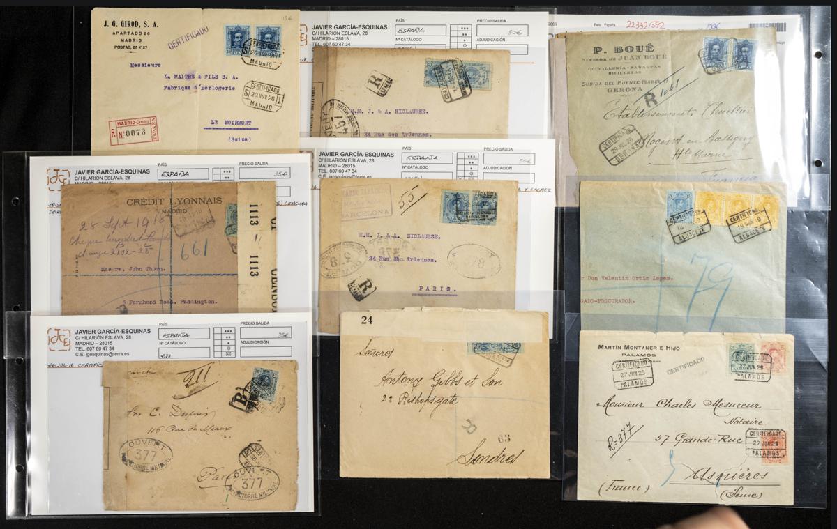 22 | Lotes y Colecciones.España. Historia Postal