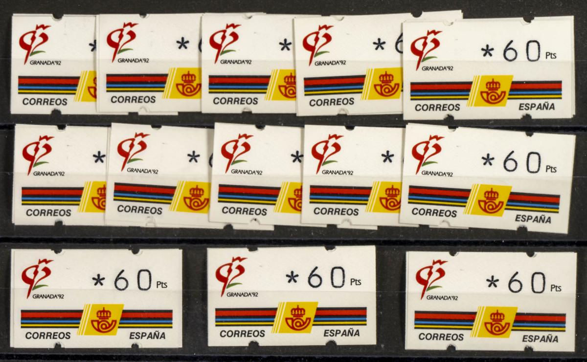 233 | Lotes y Colecciones.España. Etiquetas de Franqueo